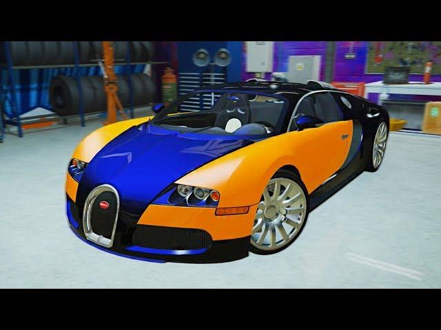 Реальная Жизнь в GTA 5 - ВОССТАНОВИЛ РЖАВУЮ Bugatti Veyron. Украли Деньги.