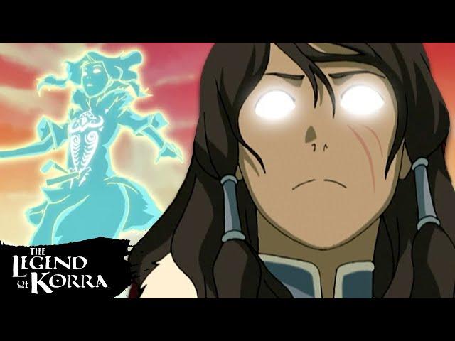 Every Time Korra Enters the Avatar State  | The Legend of Korra