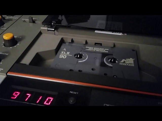 Fostex 250 4 track recorder thrash metal test Metallica Harvester of Sorrow