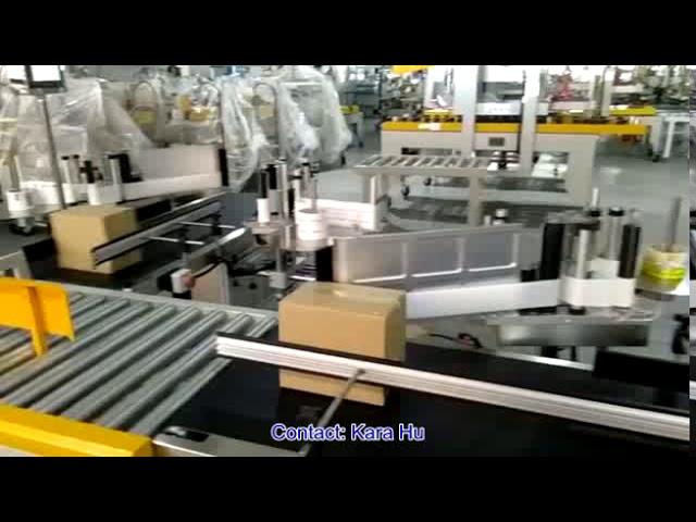 carton box  multi sides surface labelling machine from Wilpac Packaging