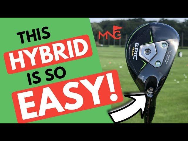 This Golf Club Is Amazing! Callaway Epic Flash Hybrid