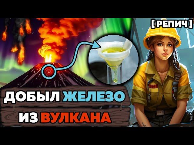 Выделил ЖЕЛЕЗО из песка с ВУЛКАНА  / Репич