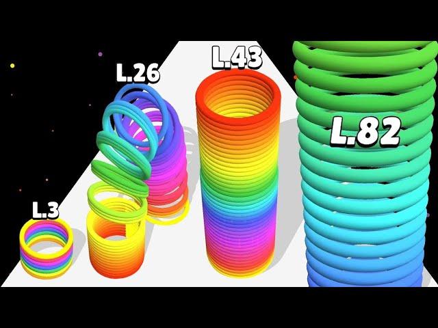 Slinky Hop | Toy Spring  - All Level Gameplay Android,iOS - NEW APK UPDATE