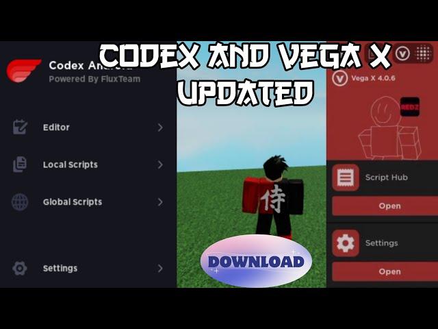 Codex and VegaX Executor Mobile Latest Version Released | 100% Working | Delta And Arceus Soon!