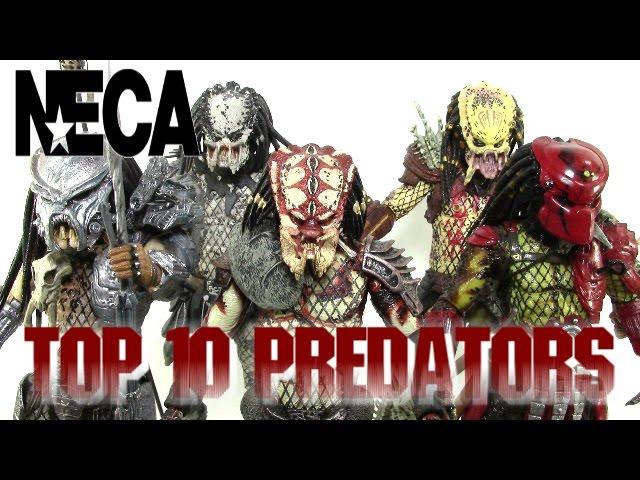 Top 10 NECA Predators
