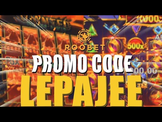 ROOBET PROMO CODE: "LEPAJEE" $200 BONUS CODE PROMO ROOBET