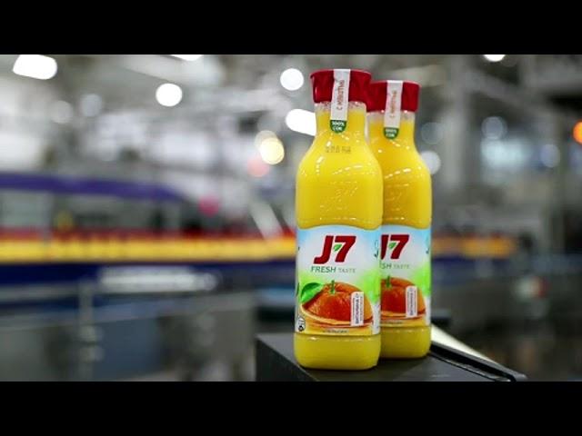 Juice production at the factory. Производство сока на заводе "Вимм-Билль-Данн"