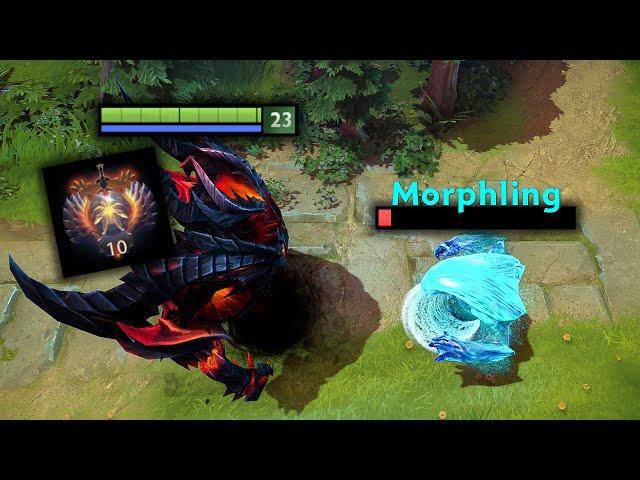 not even Top 10 player can beat this Morphling