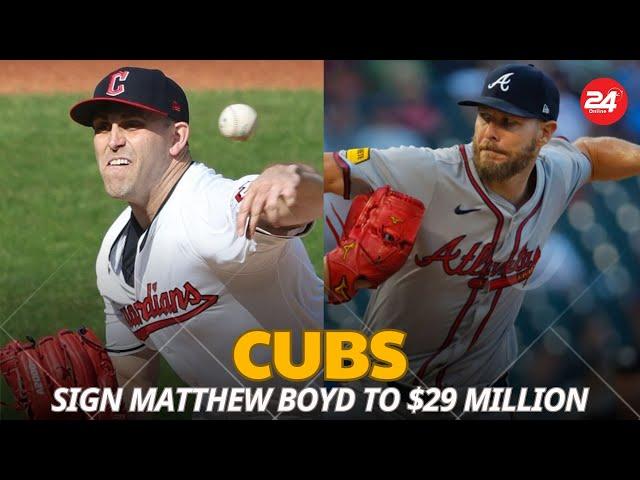 Cubs Sign Matthew Boyd to $29 Million, 2-Year Deal | MLB Offseason News