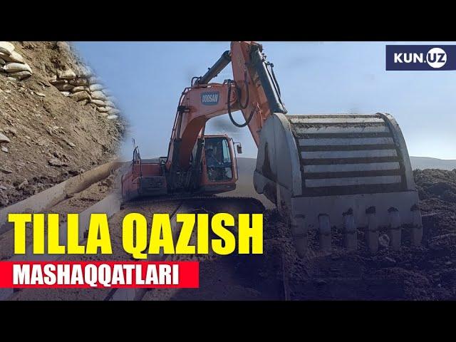 Navoiyda tadbirkorlar sochma konlardan oltin qazib olishmoqda