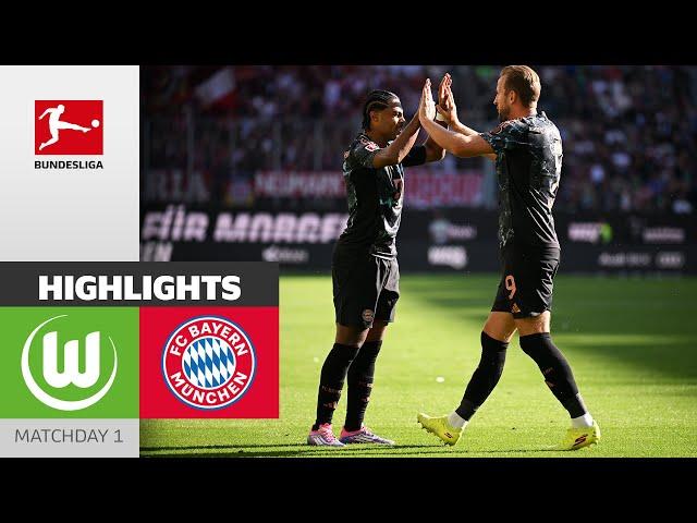 Bayern Comeback in Thrilling Match! | VfL Wolfsburg - FC Bayern München 2-3 | MD1 – Bundesliga 24/25