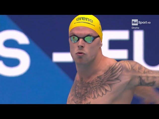 100M FREESTYLE MEN FINAL WORLD CHAMPIONSHIPS FUKUOKA 2023