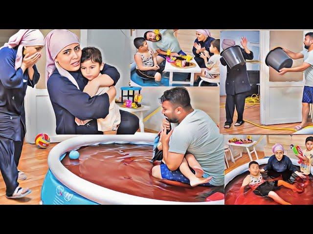 مقلب مسبح الدم🩸في خلمين //يوم كامل في المسبح