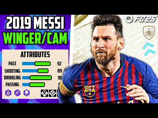 COMPLETE BEST 2019 MESSI CAM/WINGER BUILD EA FC 25 Pro Clubs