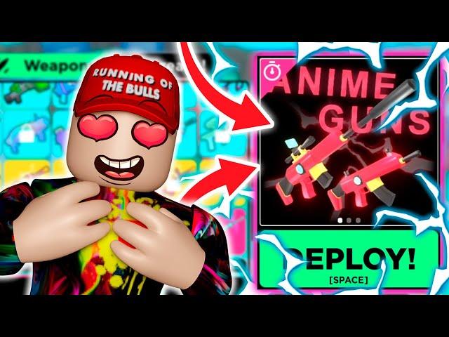 ANIME GUNS в BIG PAINTBALL ROBLOX | БИГ ПЕЙНТБОЛ РОБЛОКС | ОБНОВЛЕНИЕ