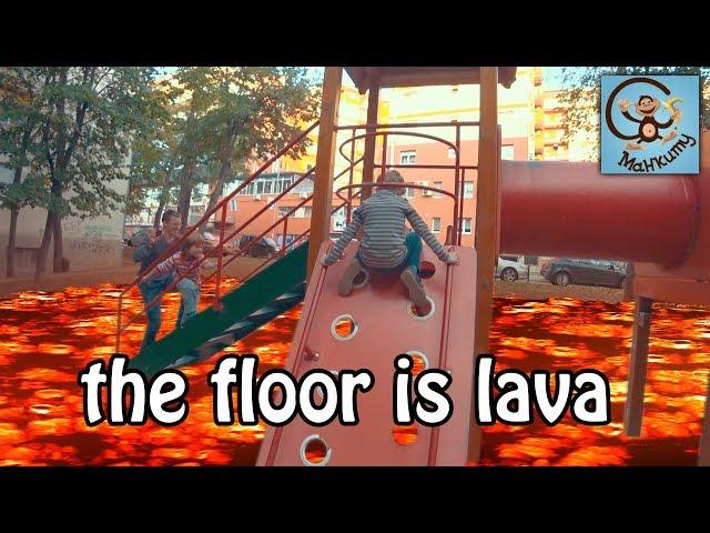 Манкиту играют в Пол Это Лава / floor is lava. МанкиБатл