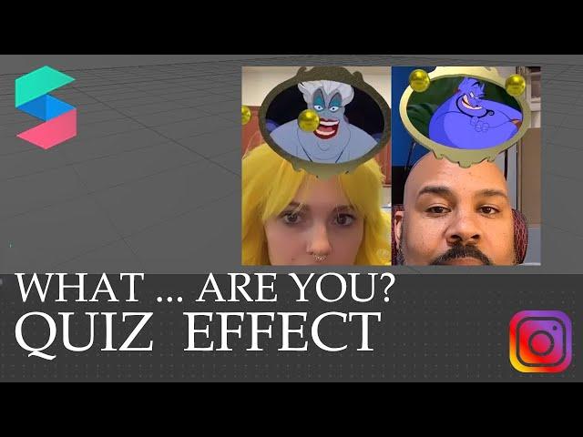 What character are you? / QUIZ Effect Spark AR  / What are you?