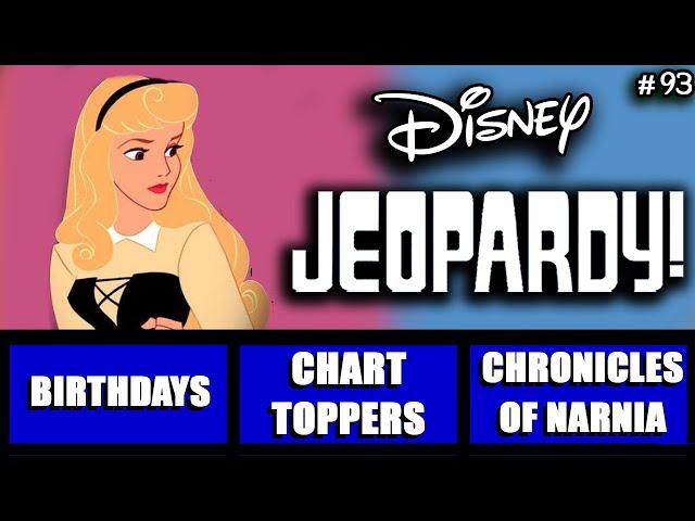 Disney Jeopardy • 26 Clue Trivia Game • Test Your Knowledge