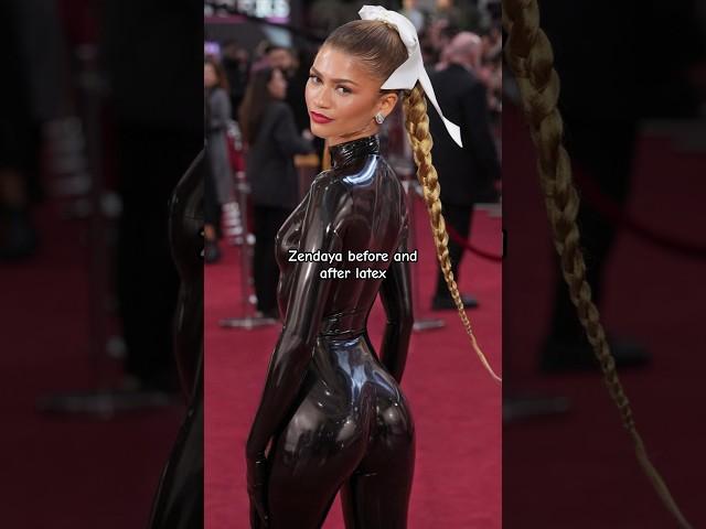 Zendaya In Latex