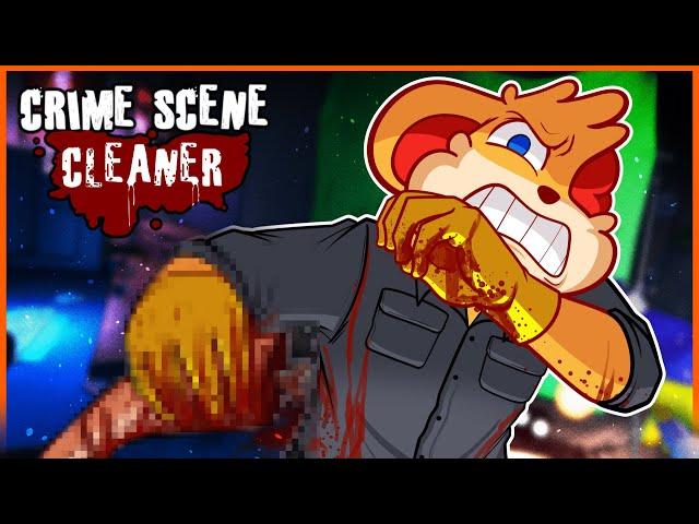 MY NEW JOB IS NOT LEGAL!!!!! [CRIME SCENE CLEANER] EP.1