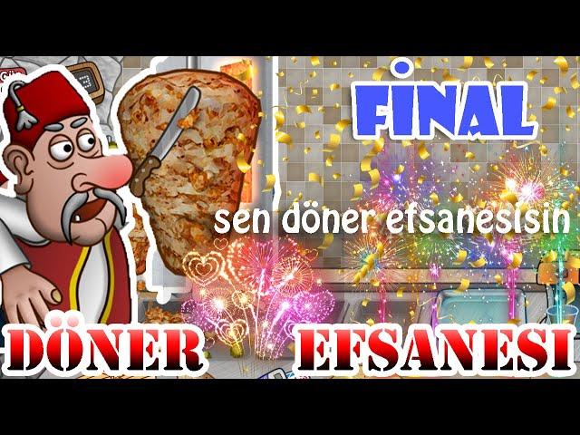 Döner Efsanesi Oyun Sonu - Oyunu Bitirdim! - Döner Efsanesi Finali Shawarma Legend - Dönerci