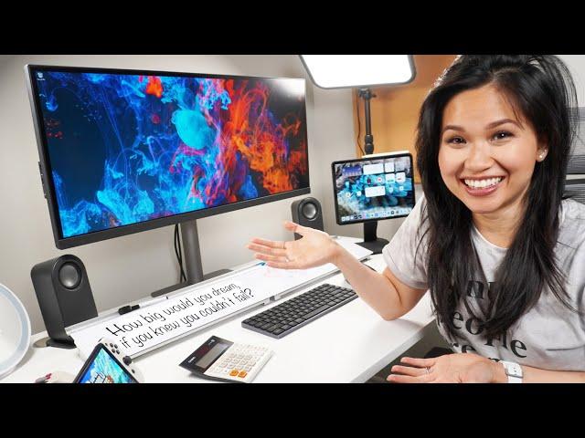 My Productivity Desk Setup Tour 2021!