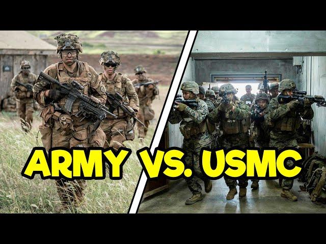 ARMY INFANTRY VS. MARINE INFANTRY