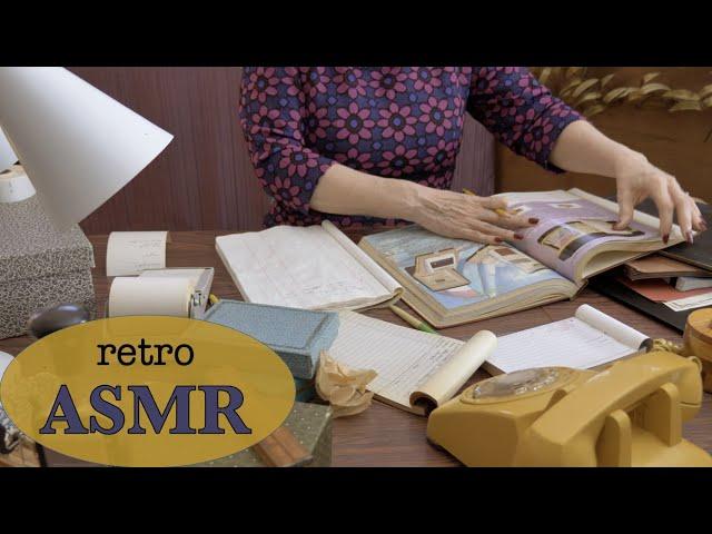 Phone Catalog Shopping, 1964  Retro ASMR  Page Turning & Writing in Pencil (Soft Spoken)