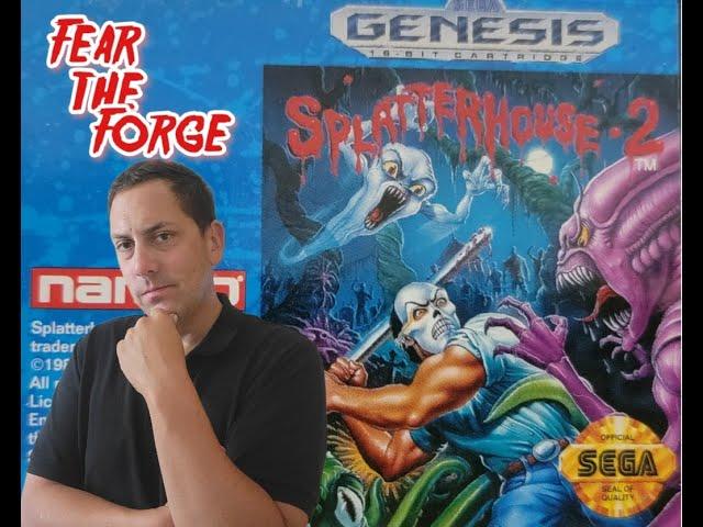 Splatterhouse 2 (Genesis) | Fear the Forge | Authentic Hardware | Halloween Games