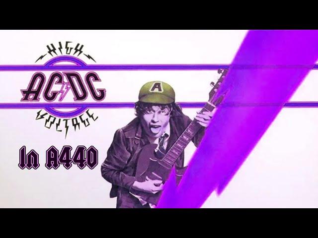 AC/DC - High Voltage (Full Album in A440)