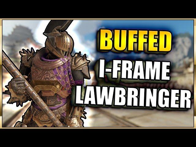 His NEW DESTINY for ANTI-GANKS - The I-FRAME Lawbringer | ForHonor