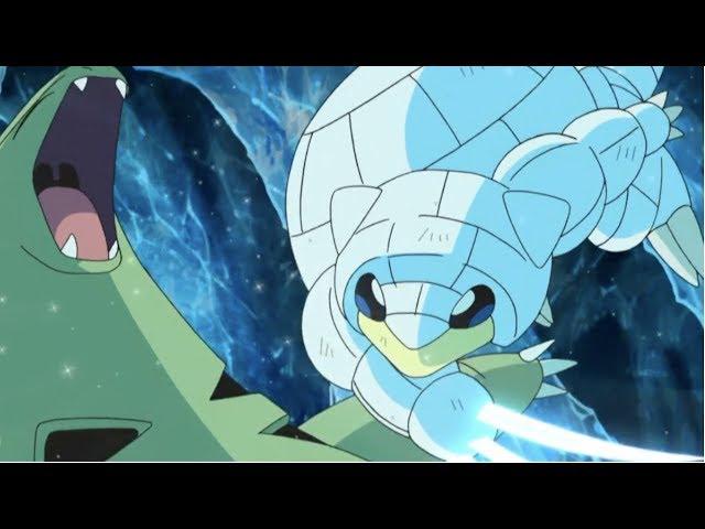 Alolan Sandshrew and Snowy vs Tyranitar 「 AMV 」Pokemon Sun & Moon Season 2 Episode 80