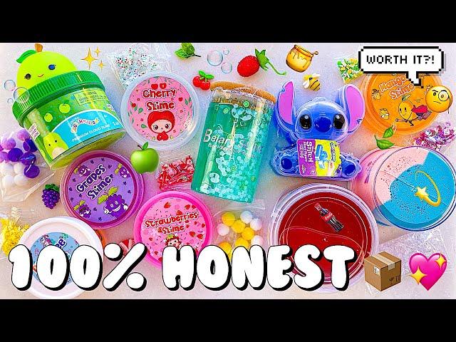 Amazon Slime Review  Stitch, Squishmallow, Taffy Clears, & more  Honest Ratings