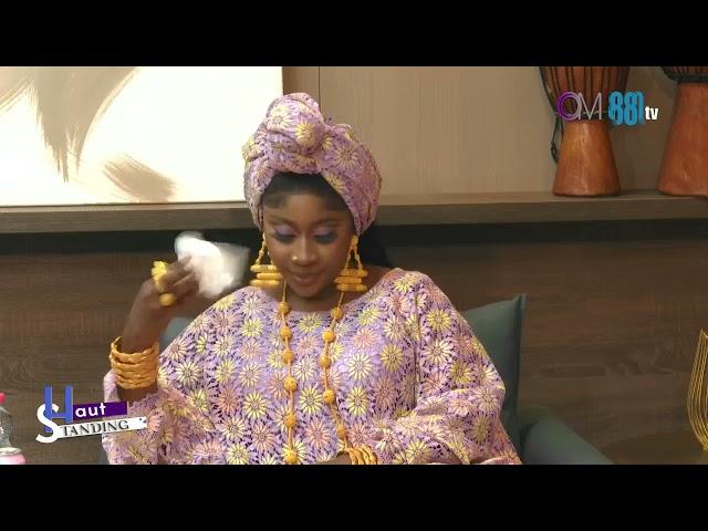 OM TV  : MARIAM BAH LAGARE EN EXCLUSIVITÉ DANS L’ÉMISSION HAUT STANDING.