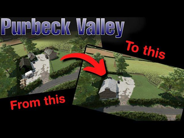 From this To this | Purbeck Valley | Farming Simulator 22 | Giants Editor Episode