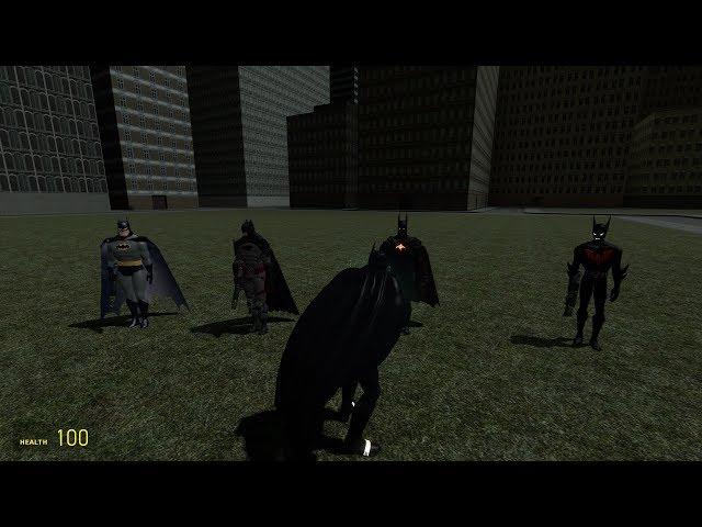 Batman NPC Showcase (Garry's Mod)