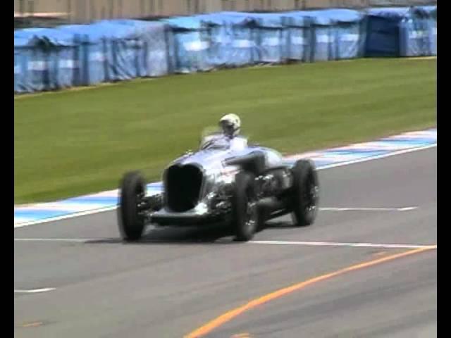 Napier Railton on Track  at Donington