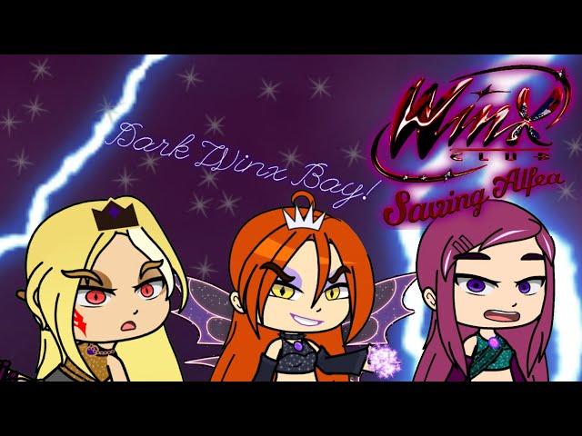 Winx club Dark Transformation with Roxy and Daphne Full EXCLUSIVE | Fanmade | Winxclub in Gacha Club