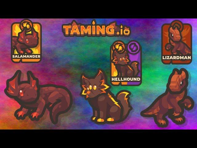 [TAMING.IO] NEW VOLCANO BIOME UPDATE IS OUT! 3 NEW PETS!