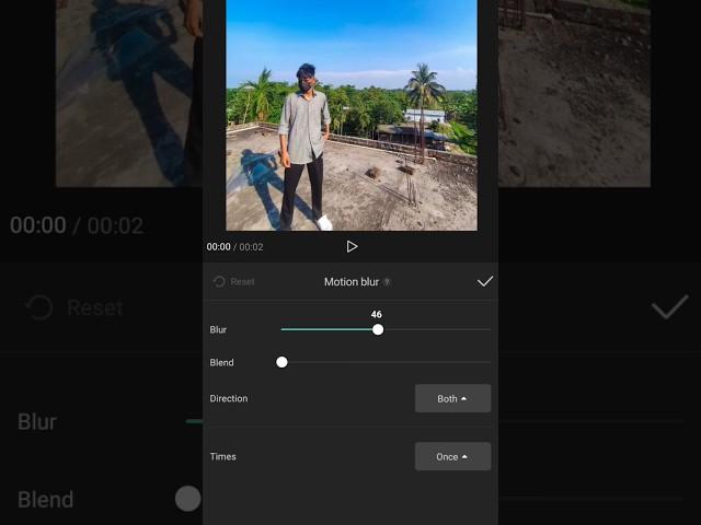 how to add motion blur in capcut easy tutorial // capcut motion blur adding #capcut