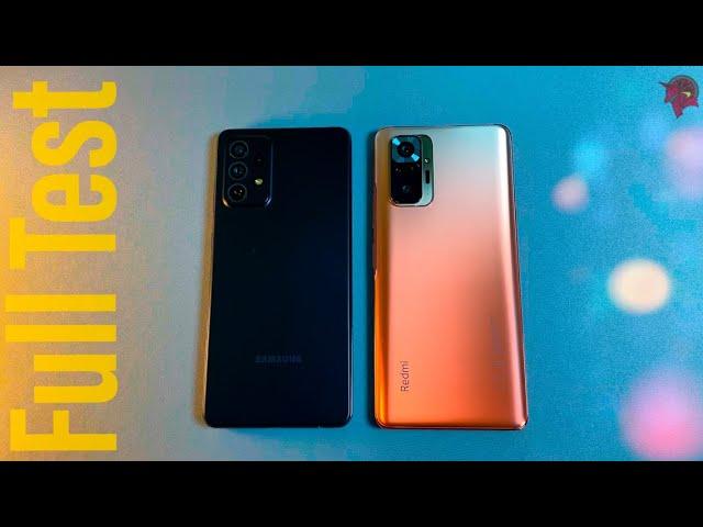 Samsung Galaxy A72 vs Xiaomi Redmi Note 10 Pro