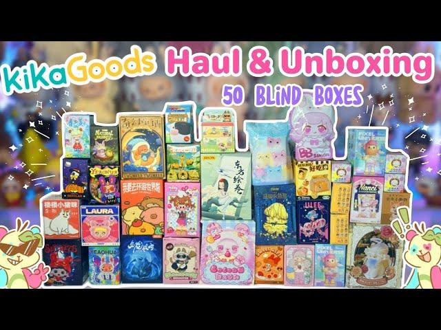 50 KIKAGOODS BLIND BOX UNBOXING!! ** PLUSH, SLEEP ELVES, AND SO MANY MORE!! **