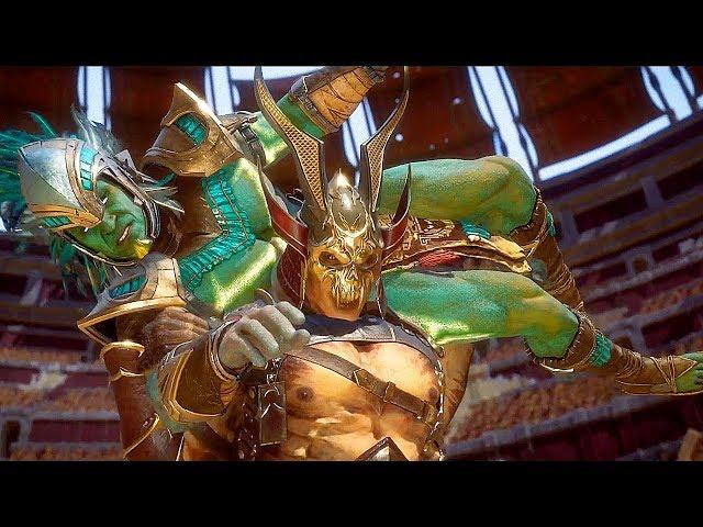MORTAL KOMBAT 11 Shao Kahn Vs Kotal Kahn FULL Fight Scene MK11 Aftermath Edition