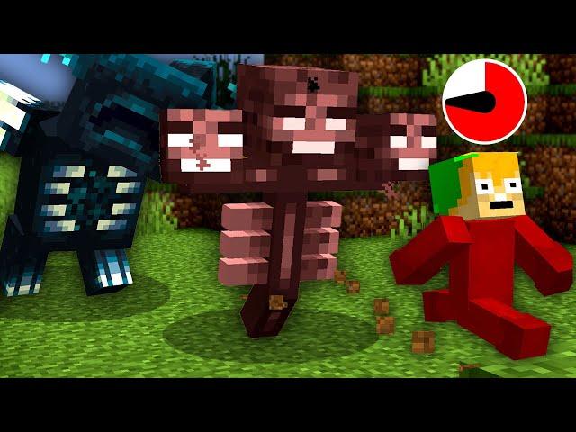 Minecraft but a random Mob spawns every 10 Seconds