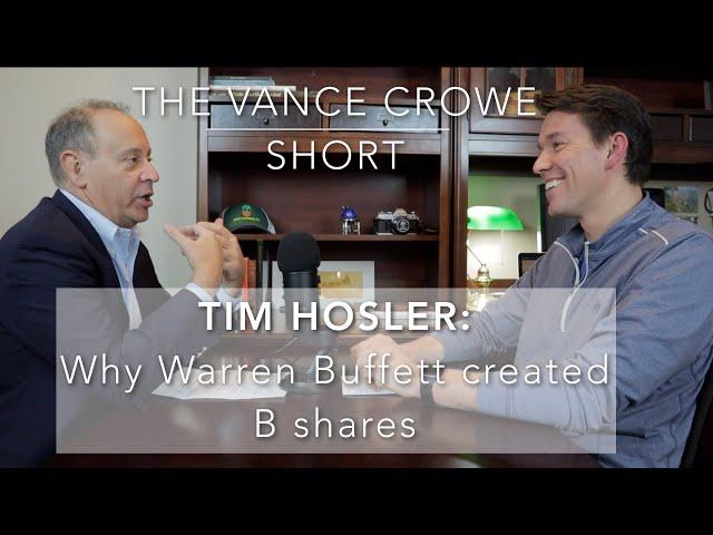 Why Warren Buffett Got Mad at Tim Hosler | Vance Crowe Podcast Shorts