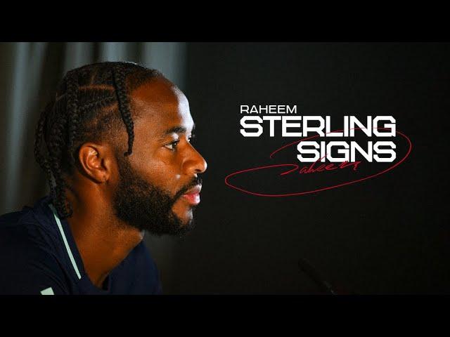 Welcome to The Arsenal, Raheem Sterling!