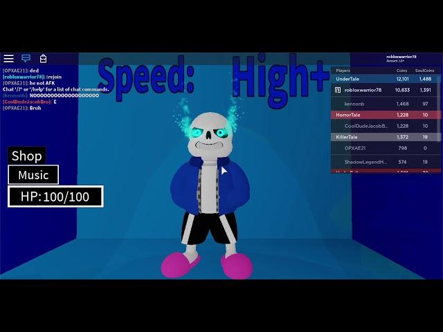 Roblox | DustTrust Sans and Glitchtale Sans review | Gaster Blaster Battles