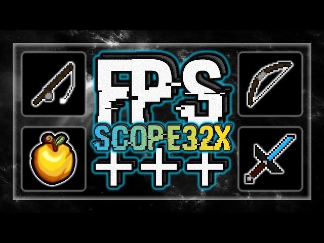 MINECRAFT PVP TEXTURE PACK - SCOPE 32X PACK FAITHFUL EDIT UHC/KOHI FPS+++ MCPC + MCPE