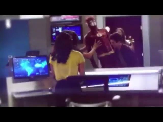 The Flash cast funny moments