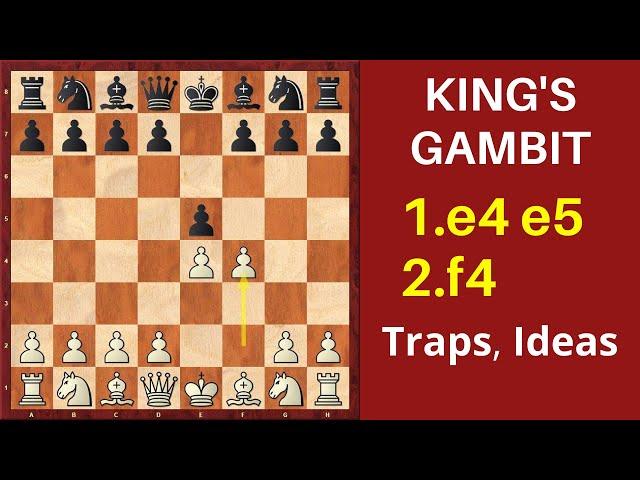 King’s Gambit: Powerful Chess Opening Weapon for White!